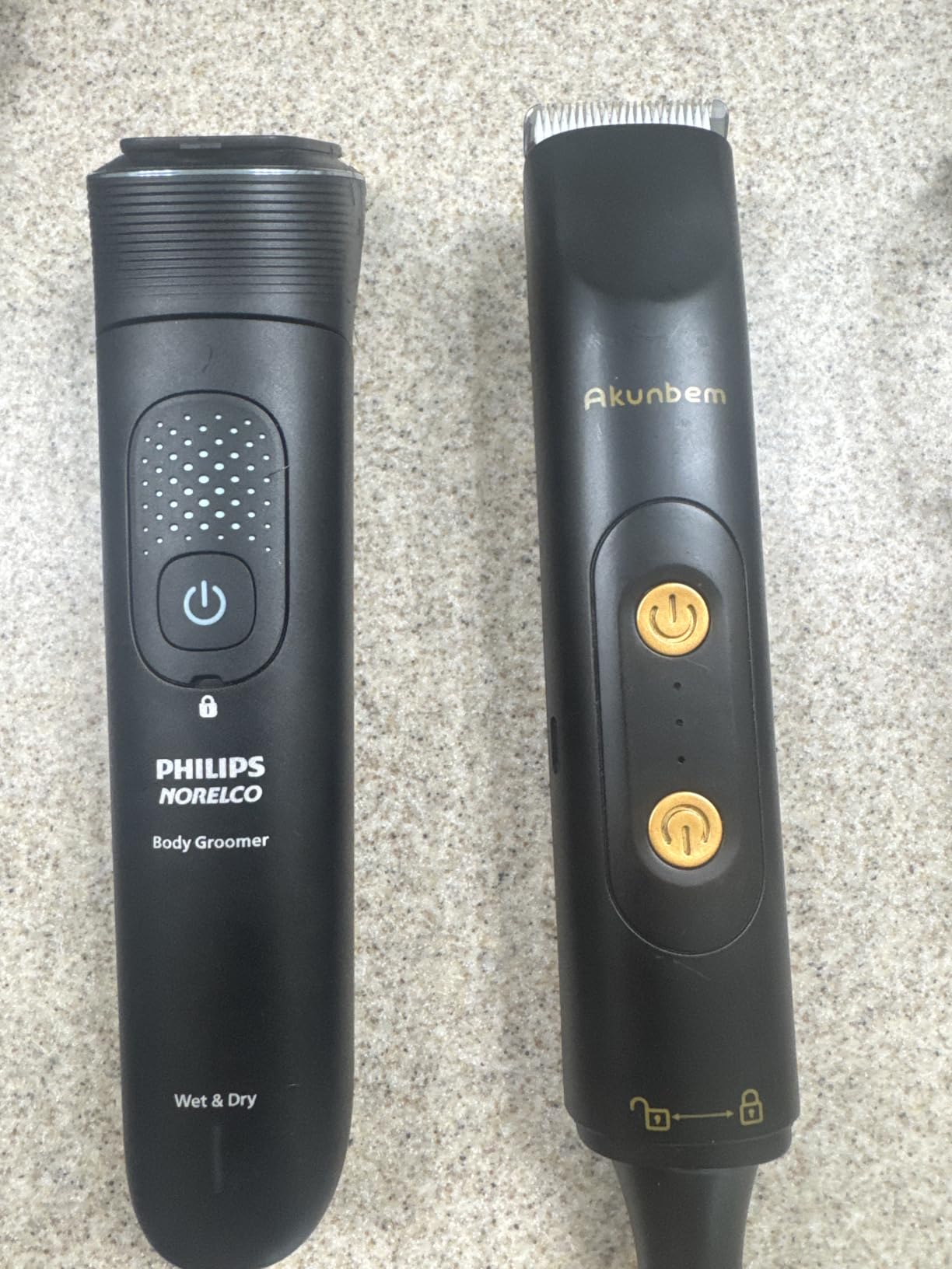 Philips Norelco Body Groomer 7000 Series, Men's Whole Body Groomer, Contour-Following 2D Flexing Head, Triple Protect Shave System & Intimate Body Hair Trimmer, 100% Showerproof, BG7480/50 customer photo 2