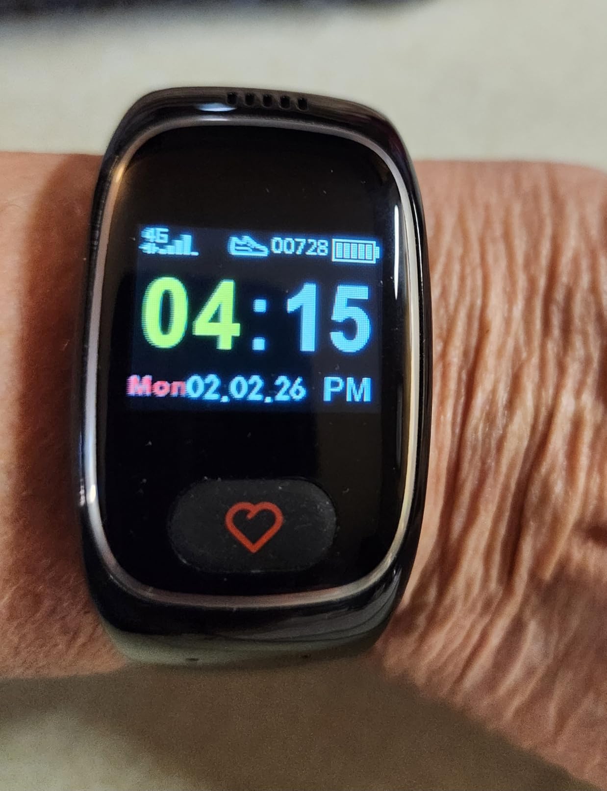 Seculife Medical Alert Smartband for Seniors - Alerts Go Direct to Family, No Call Center | Auto Fall Detection, GPS Tracking, Heart Rate Monitor, 2-Way Calling, SOS Button, Waterproof Wearable customer photo 2