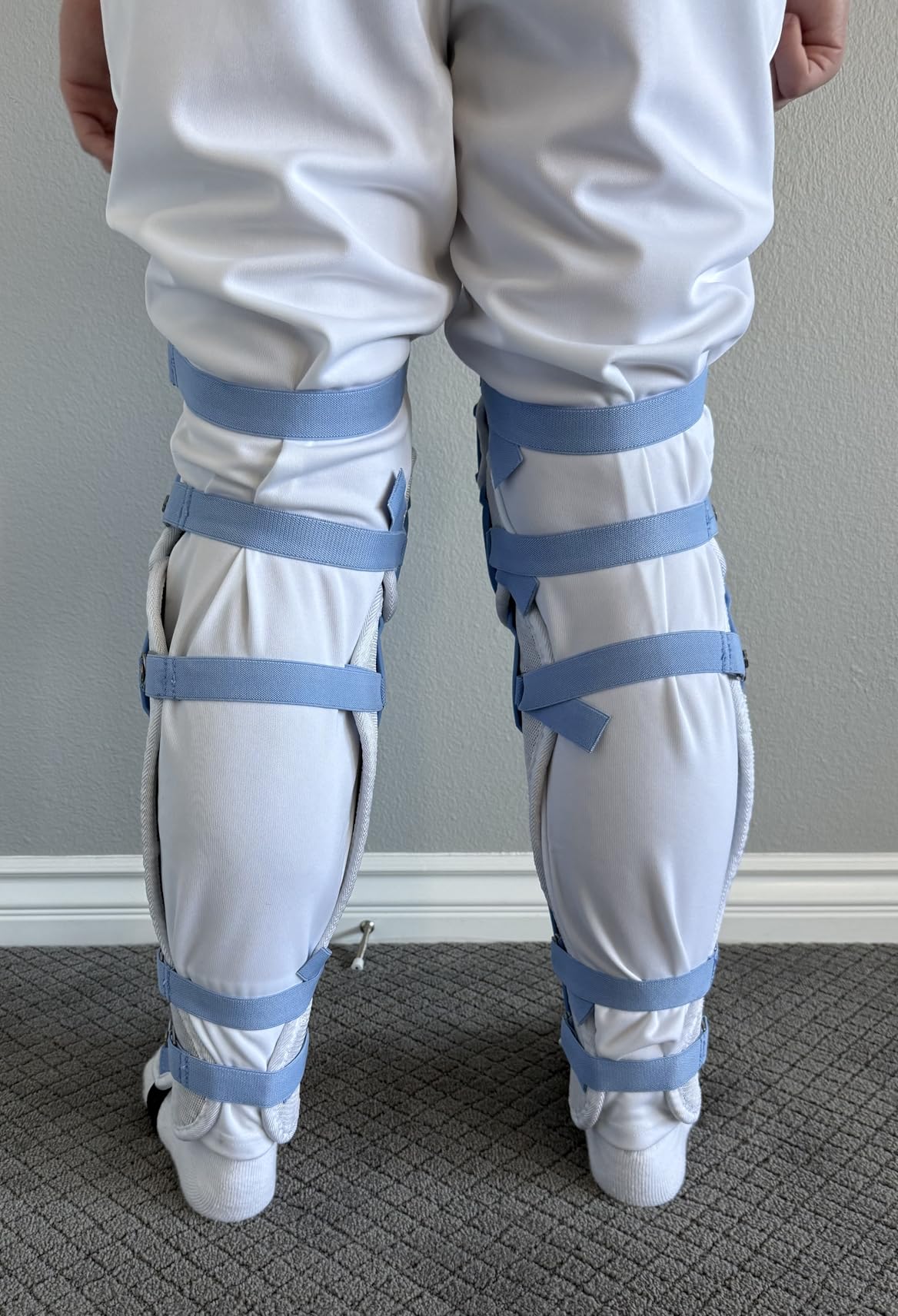 Rawlings MACH PRO Series Catcher's Leg Guards | Adult & Intermediate Sizing | Multiple Colors customer photo 2