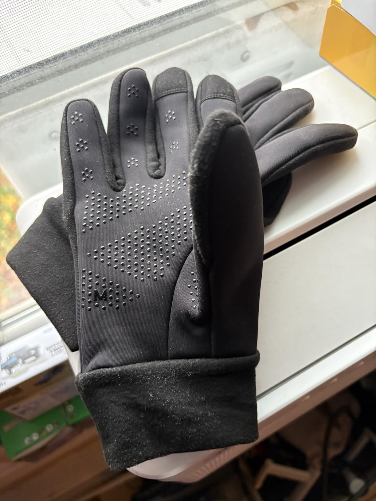 Winter Gloves Women Men Cold Weather Touch Screen 3-Layers Liner Glove for Running, Cycling, Biking, Hiking, Driving customer photo 1