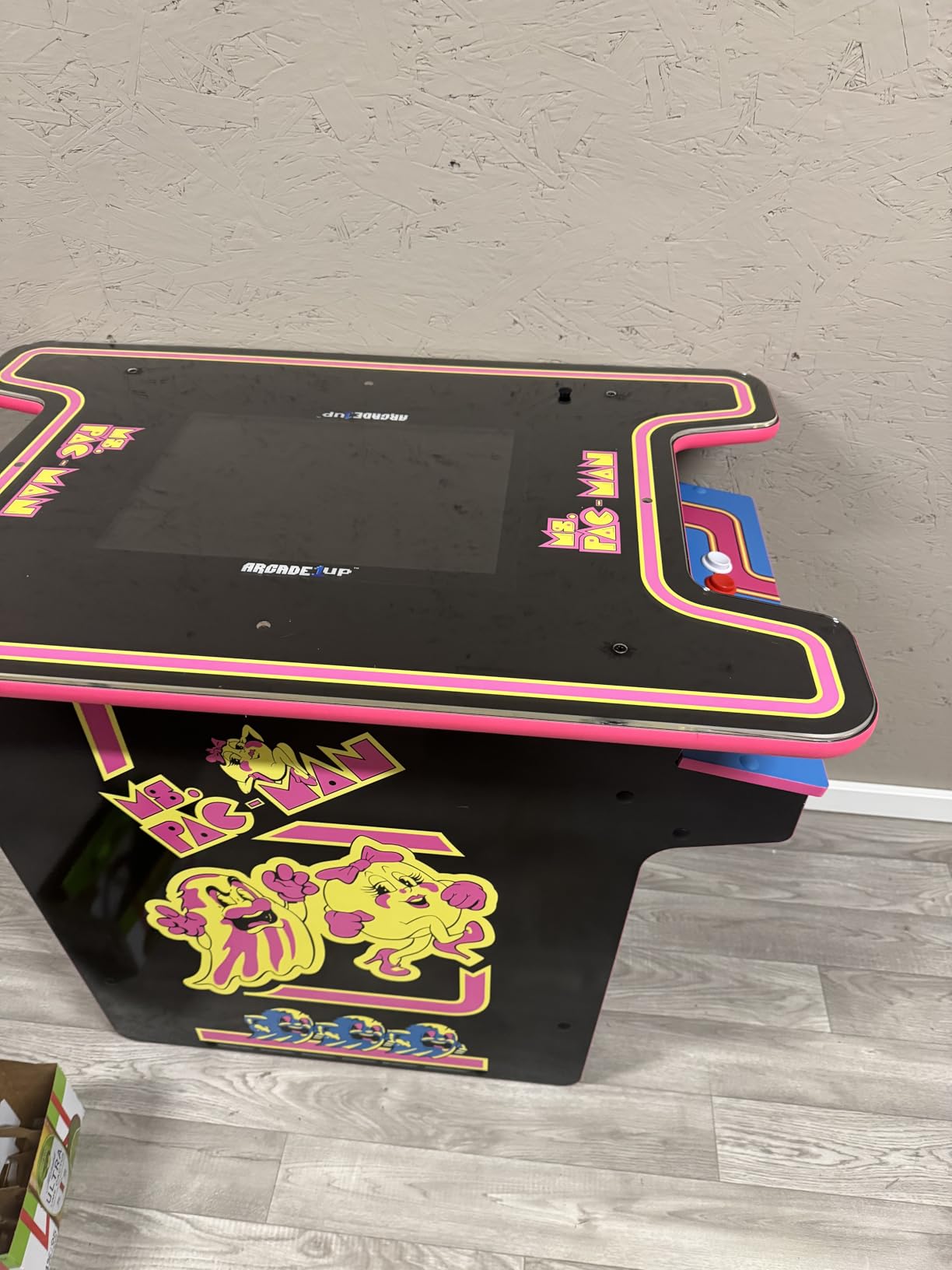 Arcade1Up Ms. PAC-MAN Head-to-Head Arcade Table, 12 Classic Games | Retro Home Arcade Machine with Light-Up Control Deck & Real-Feel Joysticks customer photo 2
