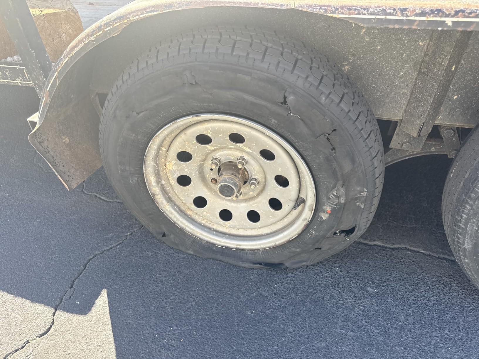 NAMA NM616 Set of 4 ST205/75R15 Trailer Tires, Load Range E 10 Ply Heavy Duty customer photo 1