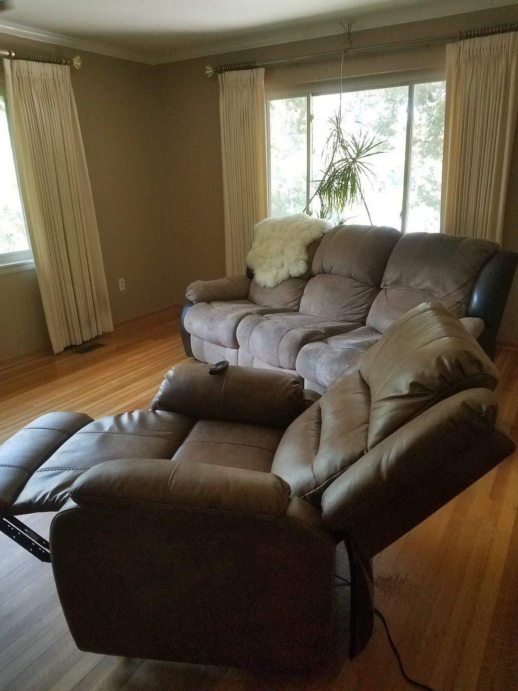 Signature Design by Ashley Power Lift Recliner with Heat and Massage | Zero gravity mechanism, 4-zone air massage and heat, Next-Gen Durapella performance fabric, 4Z-Relax Retreat Series customer photo 1