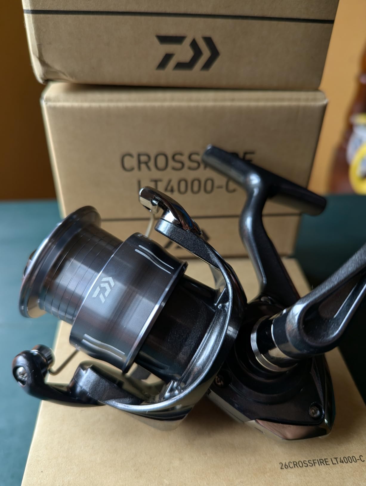 Daiwa Crossfire LT Spinning Reel - Lightweight AIRDRIVE Design, Tough Digigear, LC-ABS Spool, ATD Type-L Drag System customer photo 2