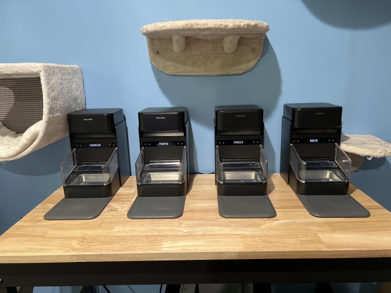 PETLIBRO RFID Automatic Cat Feeders for 3 Cats, Collar Sensor for Personalized Meals, Cats Recognition, Diet Tracking and Anti-Stealing for Multi-Pets Homes and Different Diets, WiFi Food Dispensers customer photo 2