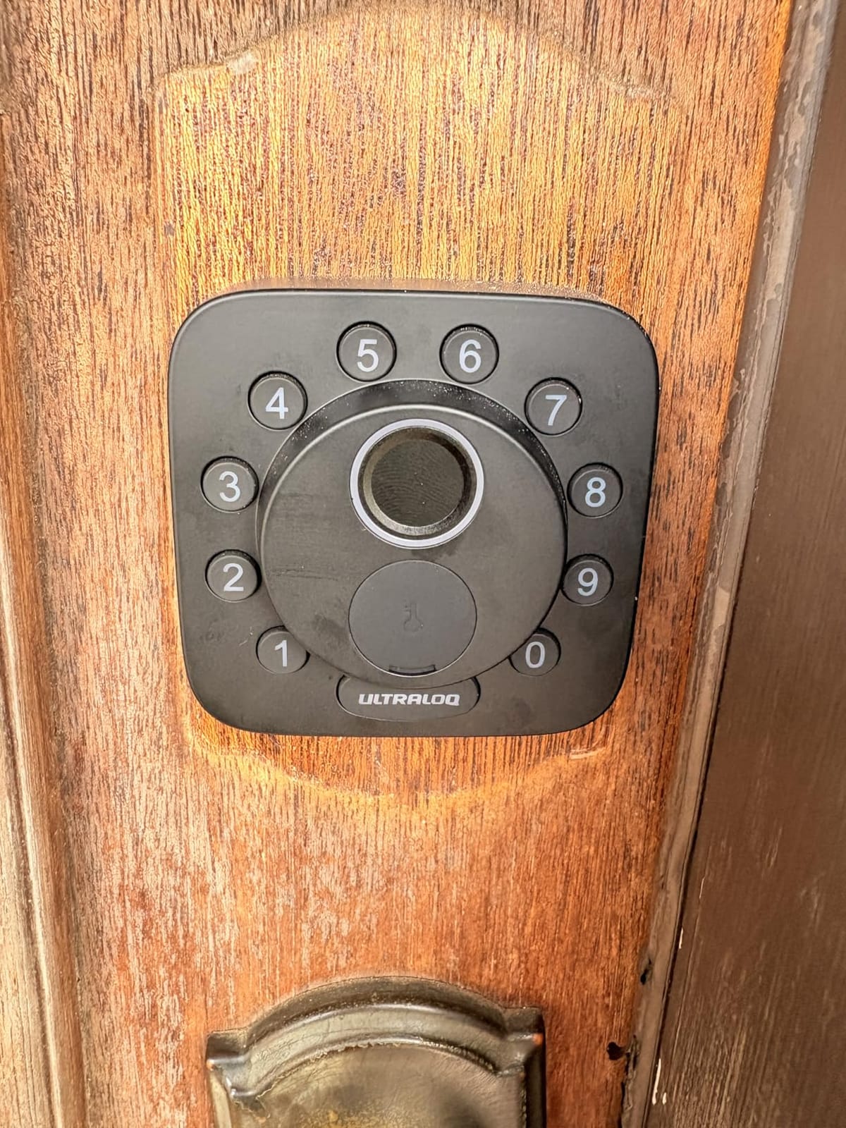 ULTRALOQ Bolt SE Wi-Fi Smart Lock, Matter Over Thread, App Remote Access | Works with Apple Home, Alexa, Google, Smart Door Locks for Front Door with Fingerprint ID, App, Code, Auto Lock, Deadbolt customer photo 2