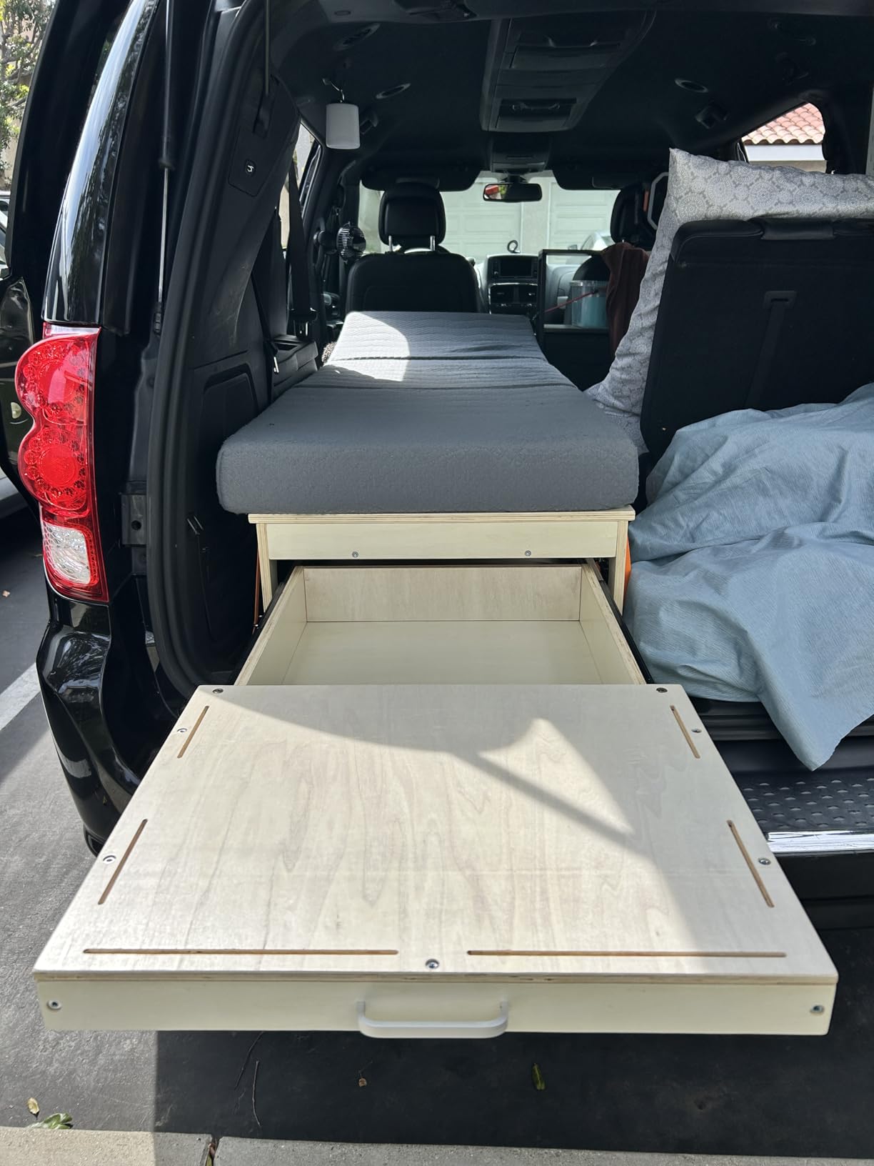 SUV Sleeping Bed Platform, Slide Out Trunk Overland Kitchen for Vehicle Outdoor Car Camping Use customer photo 1