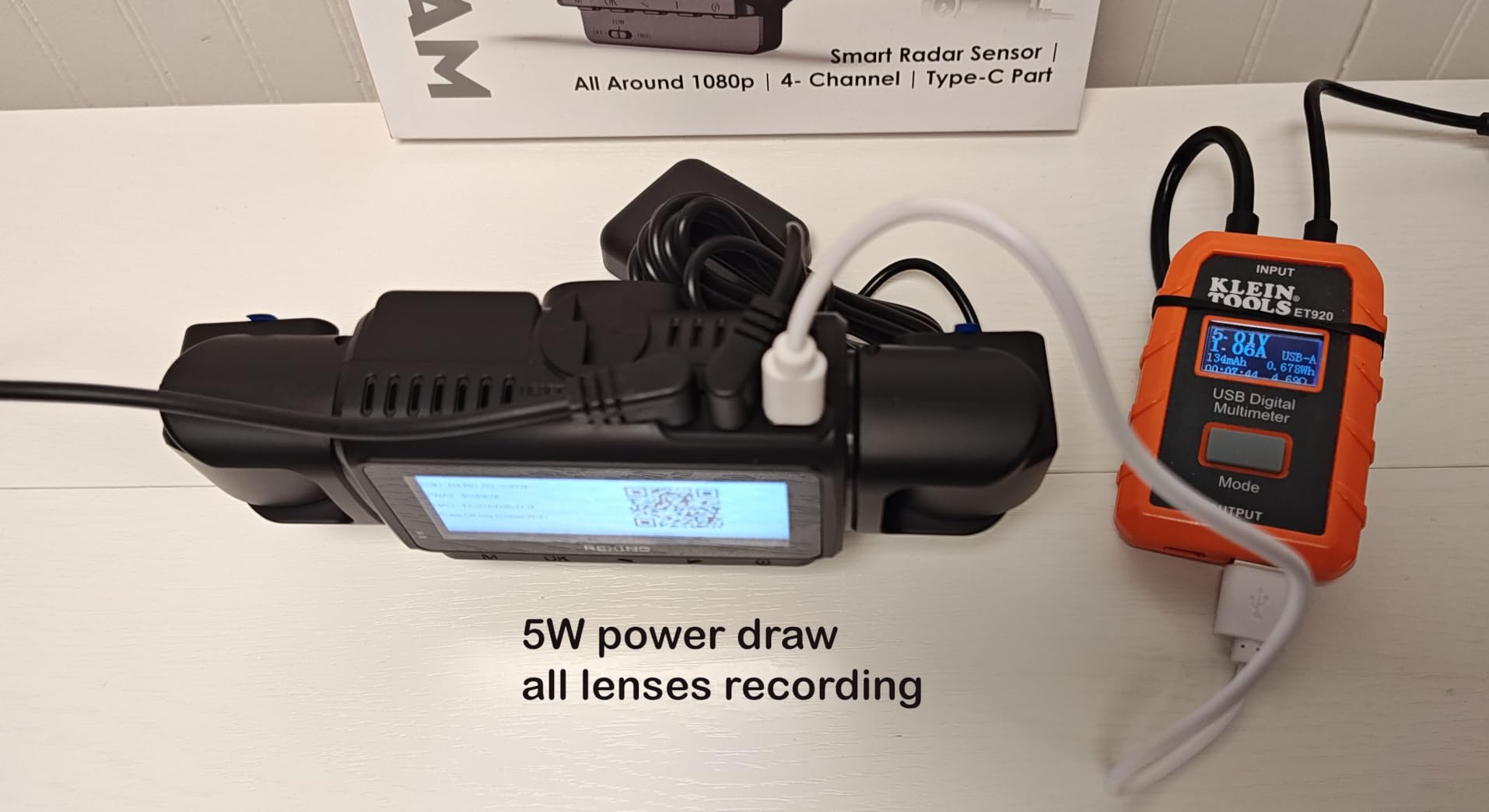 RexingUSA R4-RD 4-Channel Dash Cam, Front Rear and Dual Side 1080p Cameras, 360° Parking Monitor, Wi-Fi GPS, IR Night Vision, App Control, Type-C Power, OBD Hardwire Kit Included customer photo 1