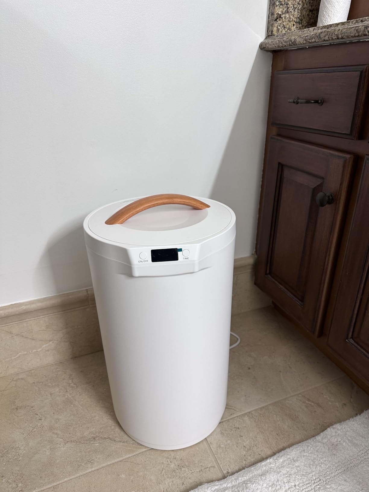 Towel Warmer, 20L Large Towel Warmers for Bathroom, Towel Bucket Fits Up Two 40