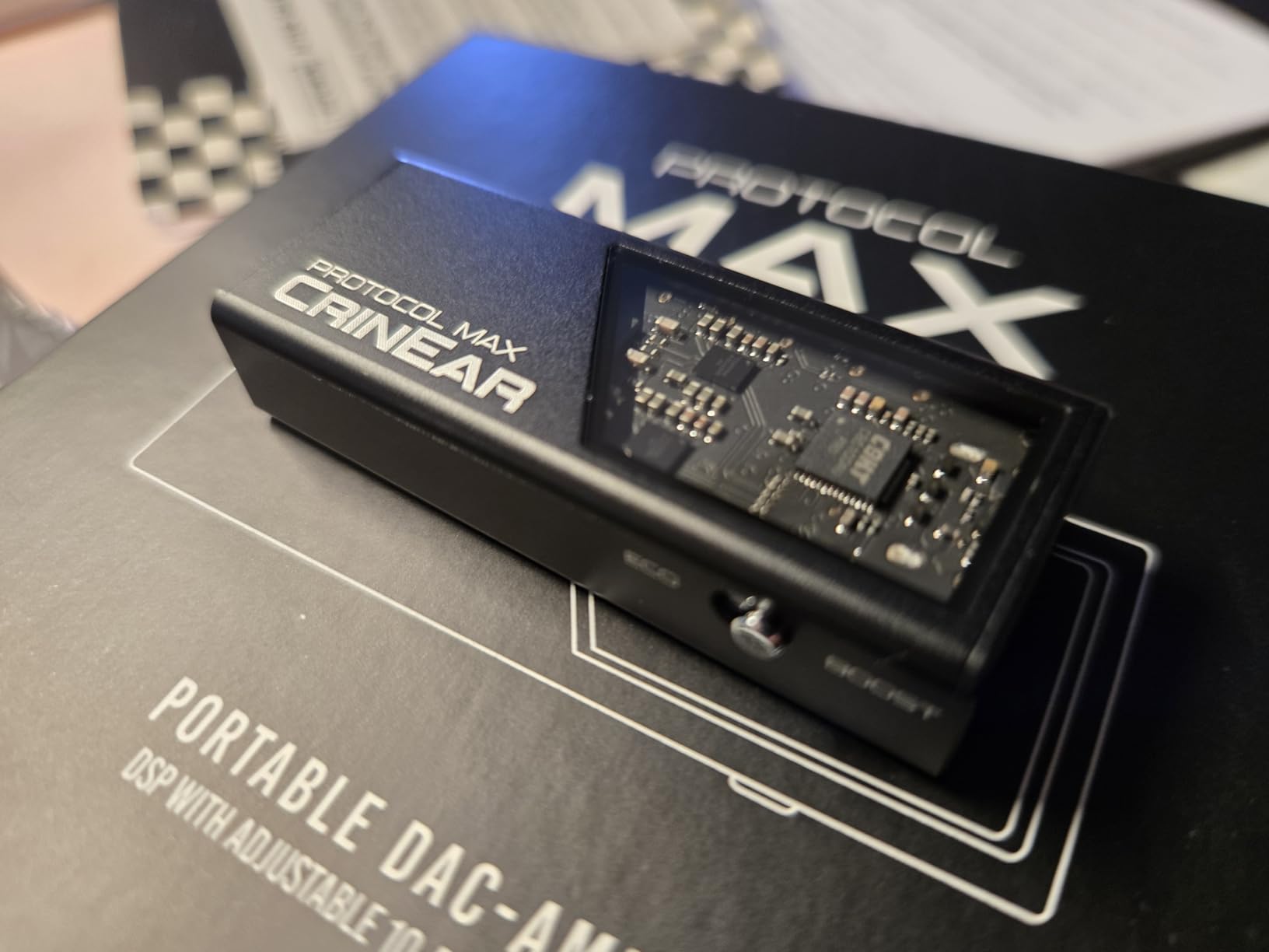Protocol Max | Portable DAC-Amplifier with 10-Band PEQ, Dual Cirrus Logic CS43198 + Dual SG Micro SGM8262-2 | 600mW High Power Amplification customer photo 1