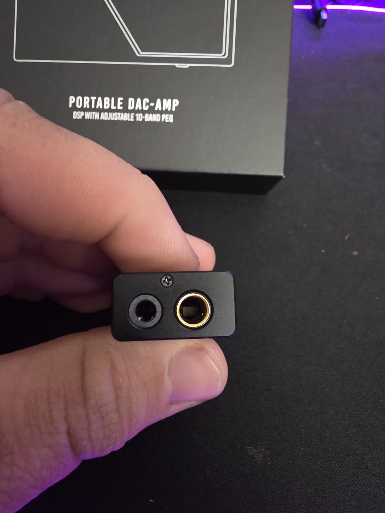 Protocol Max | Portable DAC-Amplifier with 10-Band PEQ, Dual Cirrus Logic CS43198 + Dual SG Micro SGM8262-2 | 600mW High Power Amplification customer photo 2