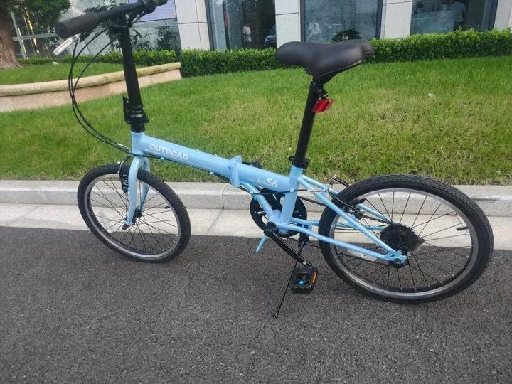 Max4out 20 inch Folding Bike, 7 Speed Lightweight City Commuter, Foldable Bike for Adults with Aluminum Frame customer photo 1