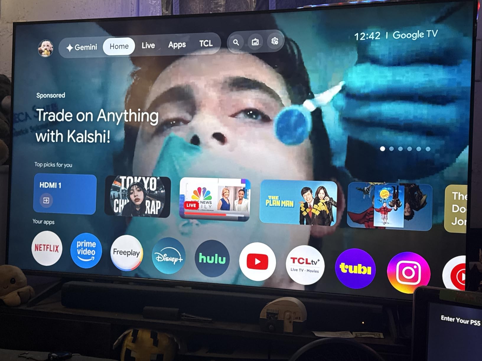 TCL 65 Inch Class T7 Series | 4K QLED HDR Lag-free Smart Google TV | 65T7, Latest Model | 120Hz-144Hz High Brightness, Dolby Atmos, Alexa Voice Remote AI Streaming Gaming Television | Amazon Exclusive customer photo 2