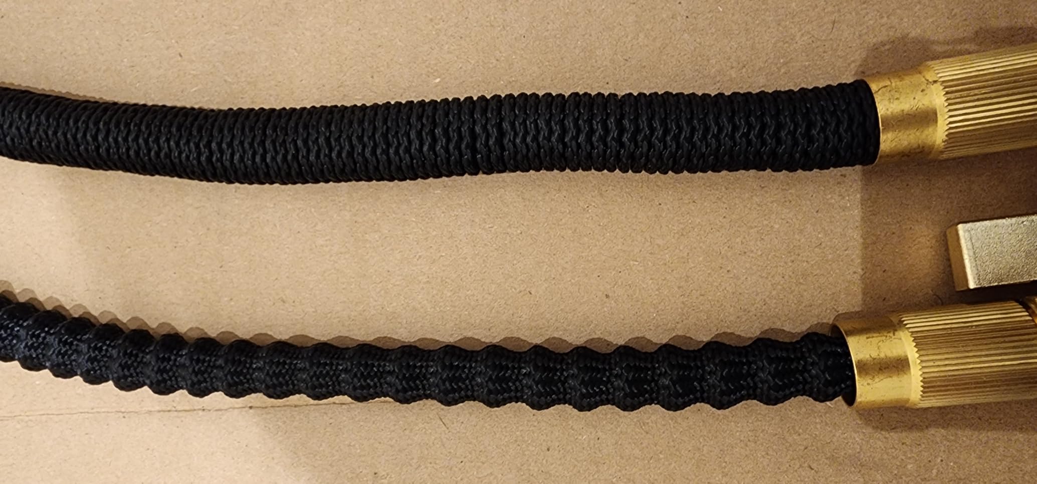 Flexi Hose Plus Expandable Garden Hose with 8 Function Nozzle, 50FT - Lightweight Retractable Garden Hose, Water Hose - No-Kink Flexibility, 3/4 Inch Solid Brass Fittings Includes Hook & Bag customer photo 1