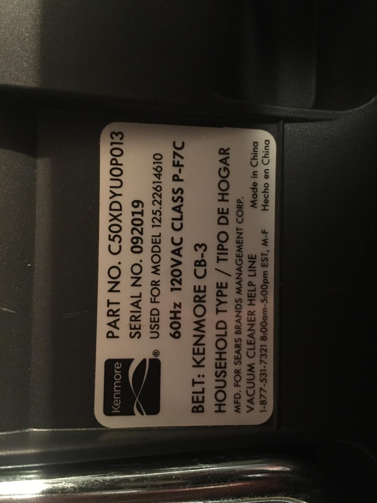 Kenmore DC5070.01 Upgrade 500 Series Bagless Canister Vacuum with Hair Eliminator Brushroll, 2-Motor Cyclonic Technology, HEPA Filtration & 24' Auto Cord Rewind for Pet, Carpets, Hard Floors, Stairs customer photo 1
