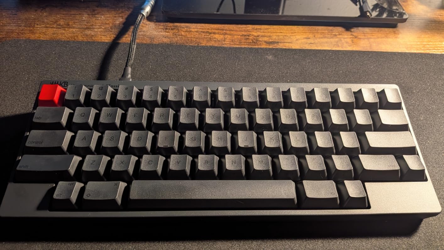 HHKB - Happy Hacking Keyboard Professional Classic Type-S, Charcoal | Wired, USB-C, Silent, Mac, Windows, Printed | 2 Year Advance Exchange Warranty customer photo 1
