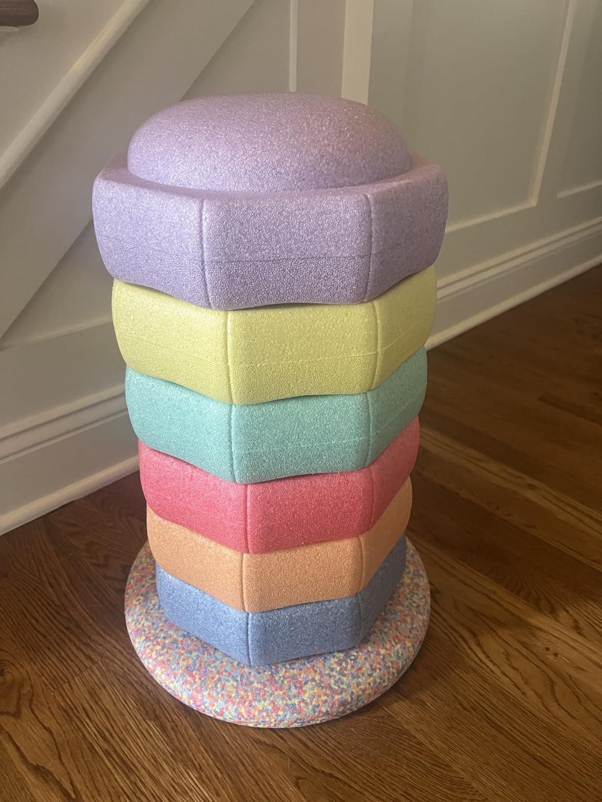 Steppingstones | Balance Board - EPP Foam - Pastel Colors customer photo 1