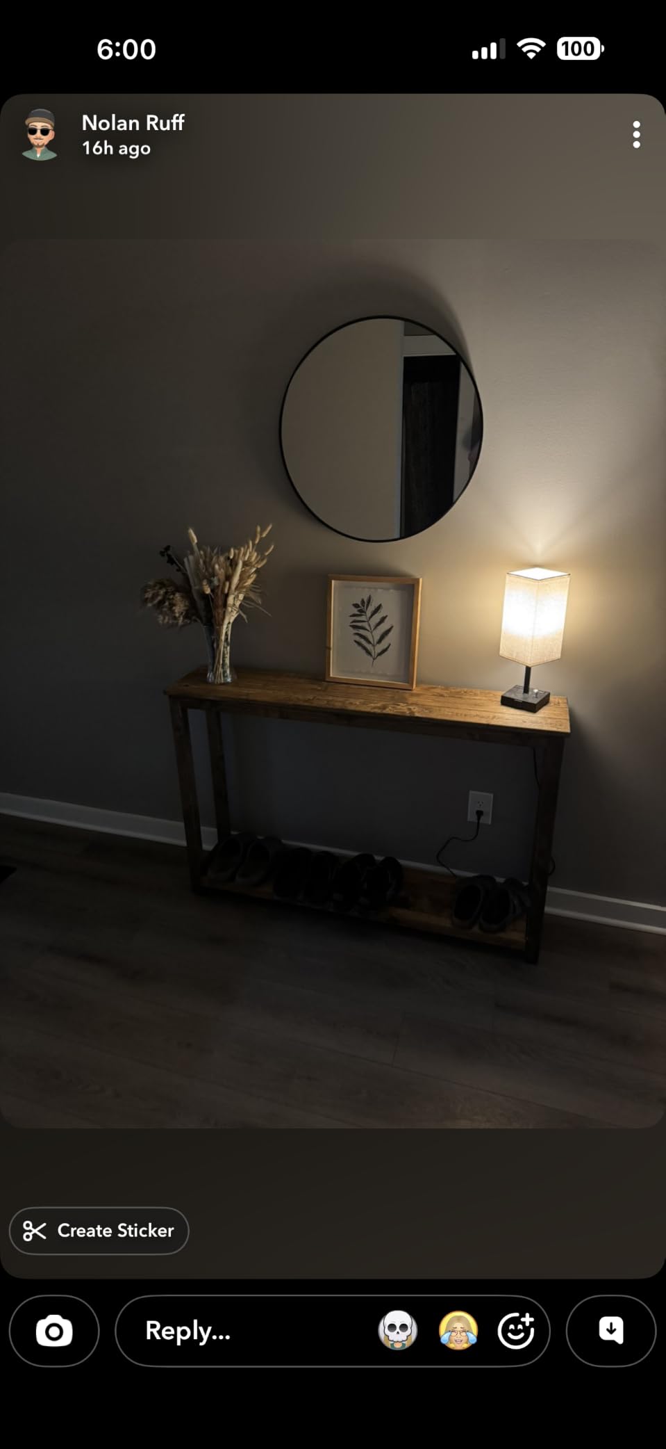 Bathroom Mirror for Wall, 30x22 Inch Rectangle Mirror, Matte Black Metal Framed Bathroom Vanity Mirror for Restroom Farmhouse, Anti-Rust, Tempered Glass, Horizontally or Vertically Hanging customer photo 1