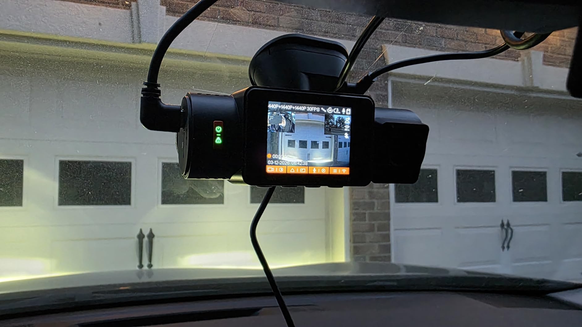 Vantrue N4S 2.7K 3 Channel Dash Cam, Triple STARVIS 2 Night Vision | 1944P+1440P+1440P Front Rear Inside Car Camera, PlatePix Tech, 24/7 Parking Mode, Wi-Fi, GPS, 2