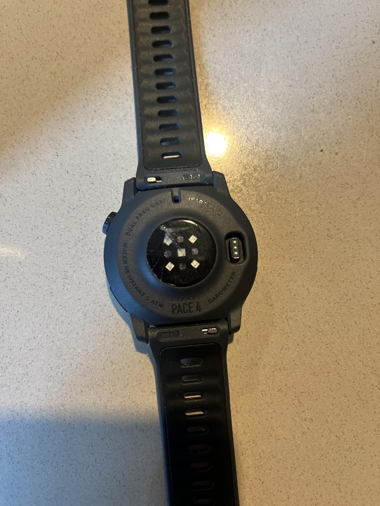 COROS PACE 4 Ultralight Sport GPS Watch for Run - Black Silicone, Standard | 1.2