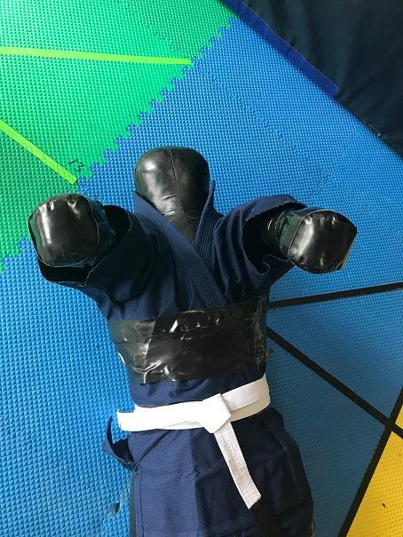 Combat Sports Legged Grappling Dummy - 35 to 140 lbs. Sizes | Reinforced vinyl nylon build, realistic leg design for takedowns throws submissions customer photo 2