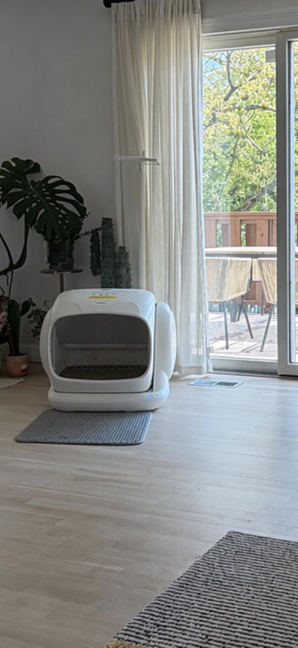 UBPET Self Cleaning Cat Litter Box, XXXL Automatic Litter Box for Multiple Cats, Weight Sensors Safety Protection, Smart APP Control, Odor Control, Works with Clumping/Bentonite Litter (XX-Large) customer photo 1