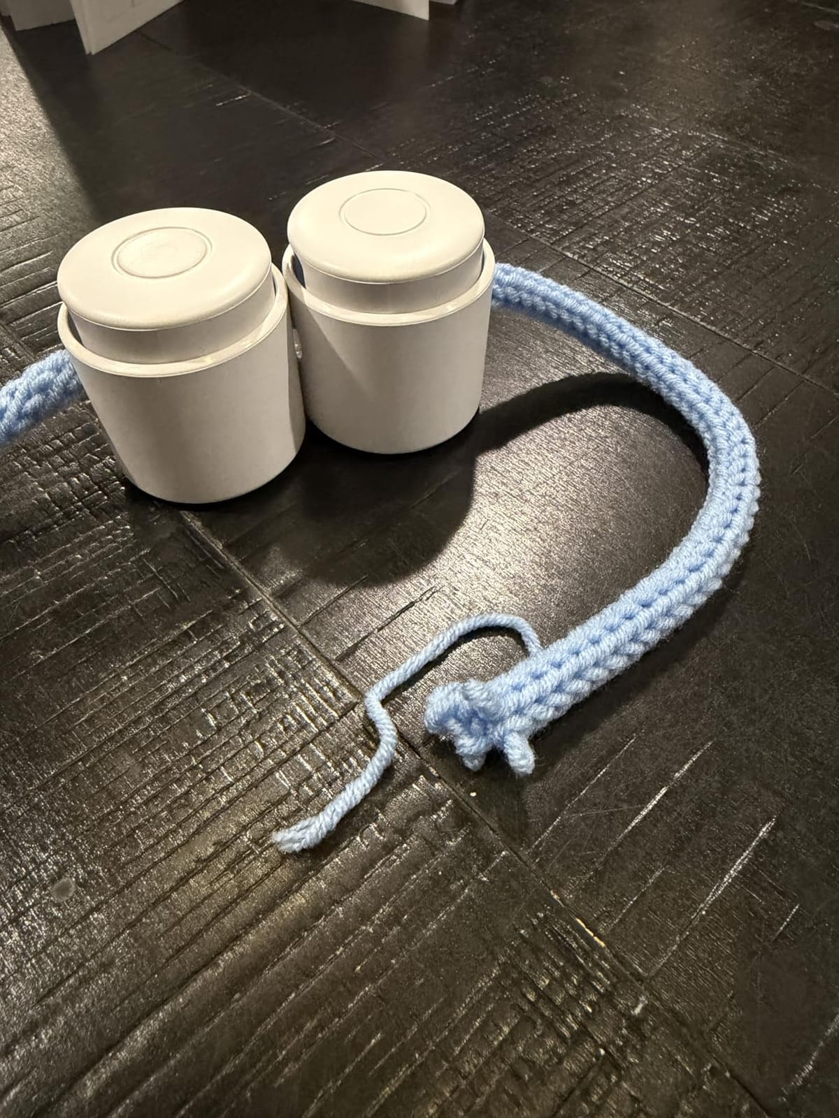 Caydo Electric iCord Knitting Machine F1, Auto Knit Yarn into Neat i-Cords | Portable Efficient i-Cord Maker, Fast DIY Handmade Tool, Perfect Present for Knitting & Crochet Craft Lovers, Patented, Blue customer photo 2