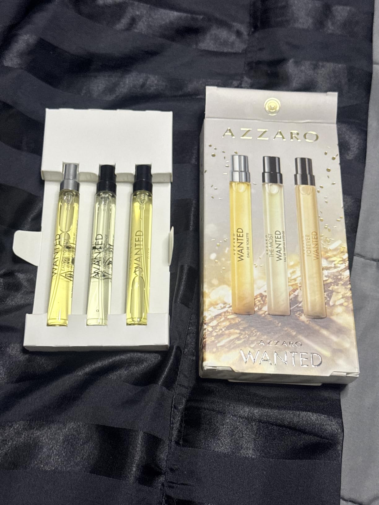 Azzaro The Most Wanted Mens Cologne Discovery Set | 3-Piece Cologne Discovery Set ($105 Value) - The Most Wanted EDP Intense, EDT & Forever Wanted Elixir customer photo 1