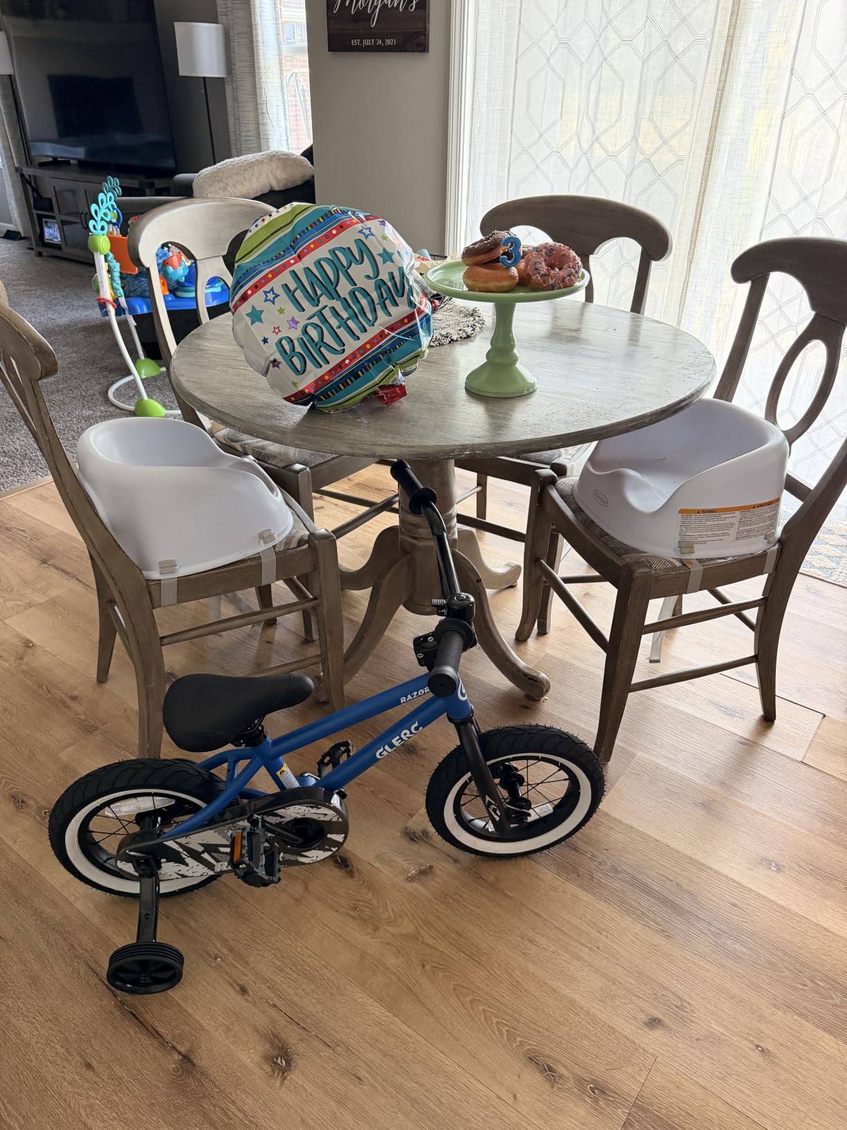 Glerc Kids Bike for Ages 1-8 Years Old, 12-16 Inch BMX Style Kids Bicycle with Training Wheels, Boys Bike for Children and Toddler, Multiple Colors customer photo 2