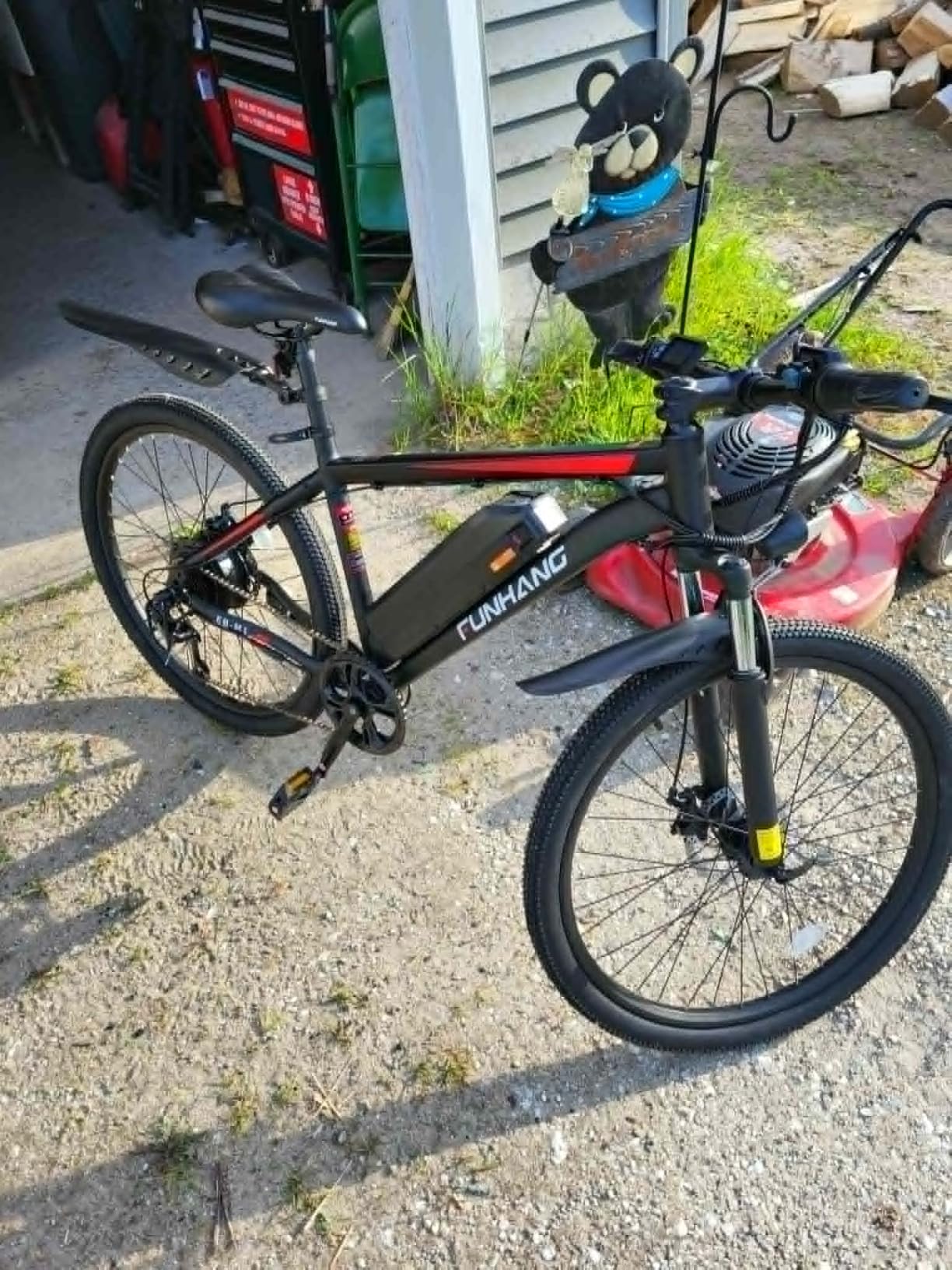 Funhang Electric Bike for Adults, 1000W Peak Ebike, 50Miles Electric Mountain Bike, 26