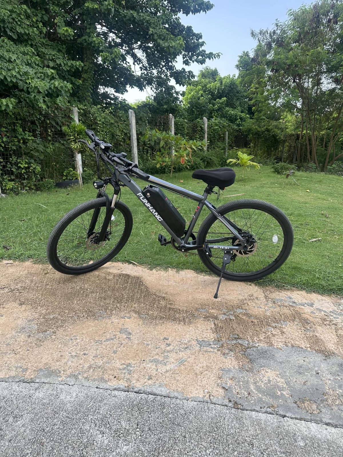 Funhang Electric Bike for Adults, 1000W Peak Ebike, 50Miles Electric Mountain Bike, 26