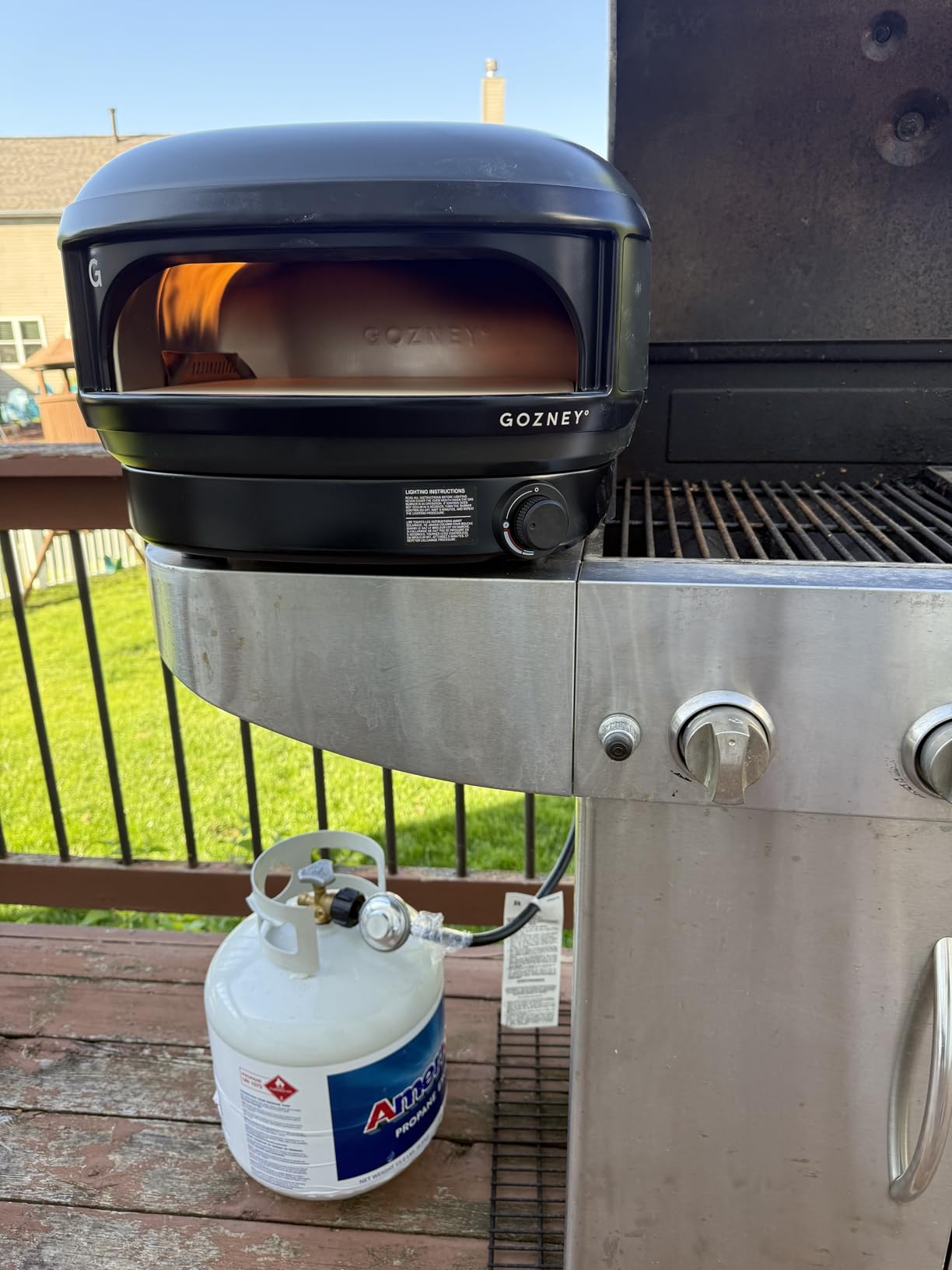 Gozney Arc Lite Propane Outdoor Pizza Oven, Heats up to 950F - Off Black | Make 12