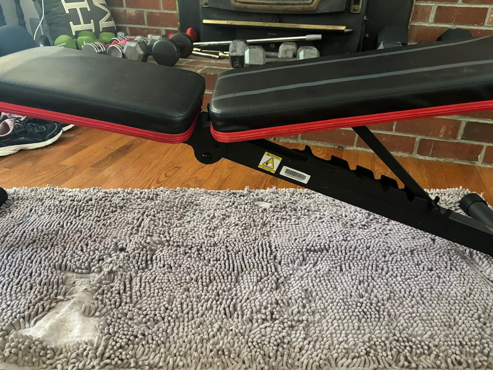 PASYOU Adjustable Weight Bench, Foldable, Incline Decline Flat, Bench Press with 660LBS, 95% Pre-Assembled, Compact Workout Bench Full Body Strength Training Bench for Home Gym, Wider Seat customer photo 2