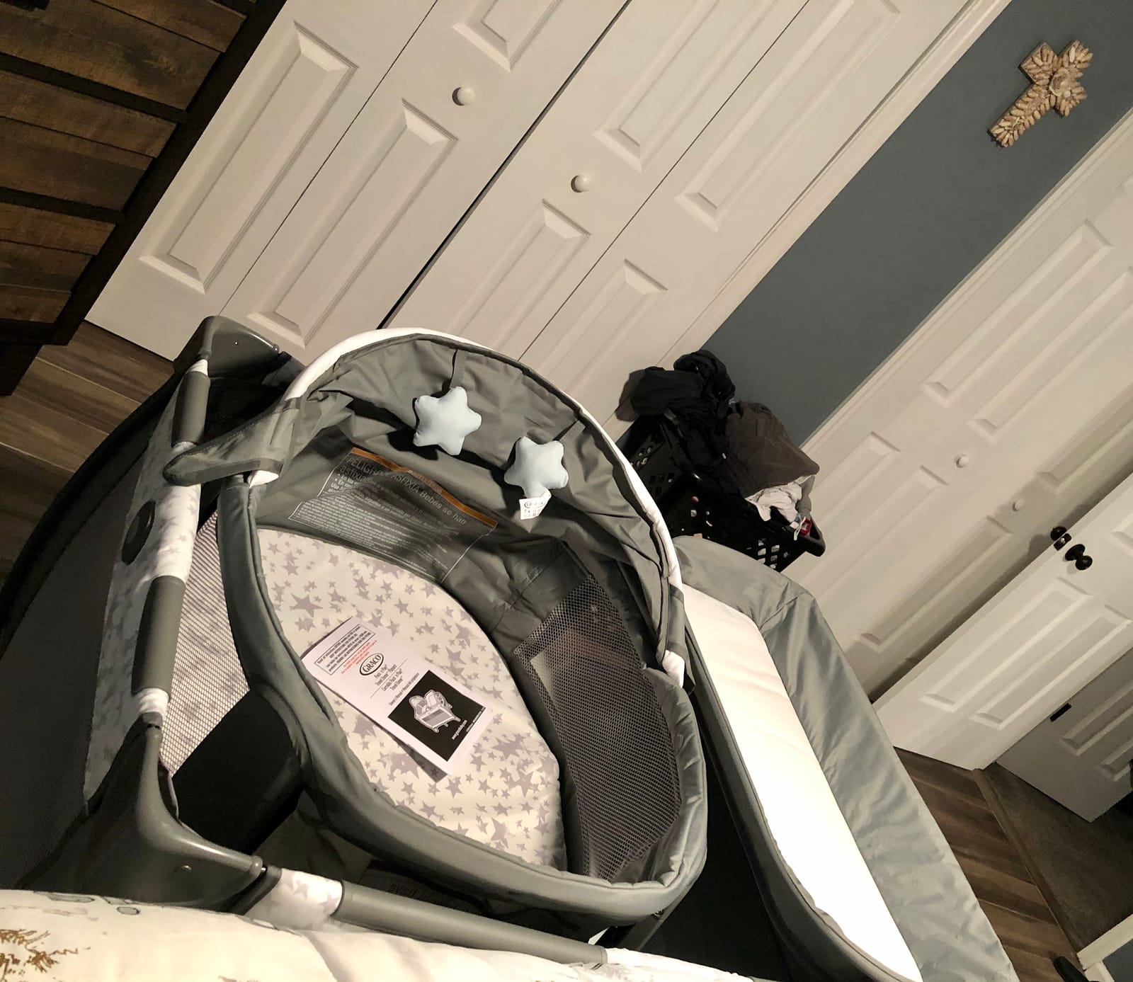 Graco Pack 'n Play Travel Dome Lux Playard, 4-in-1 Baby Playpen with Bassinet, Indoor or Outdoor Portable Playpen with UV 50 Canopy customer photo 2