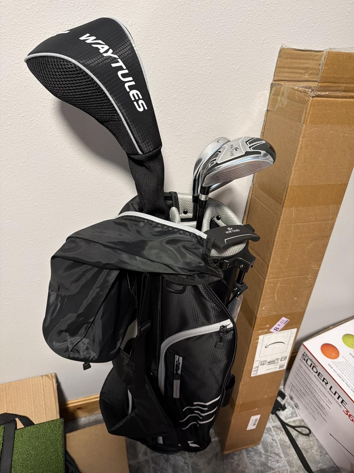 6-8-Piece Complete Golf Club Set for Men - Adult Golf Clubs with Stand Bag, Driver, Hybrid, 5/7/9/P Irons & Putter, Right Handed customer photo 1