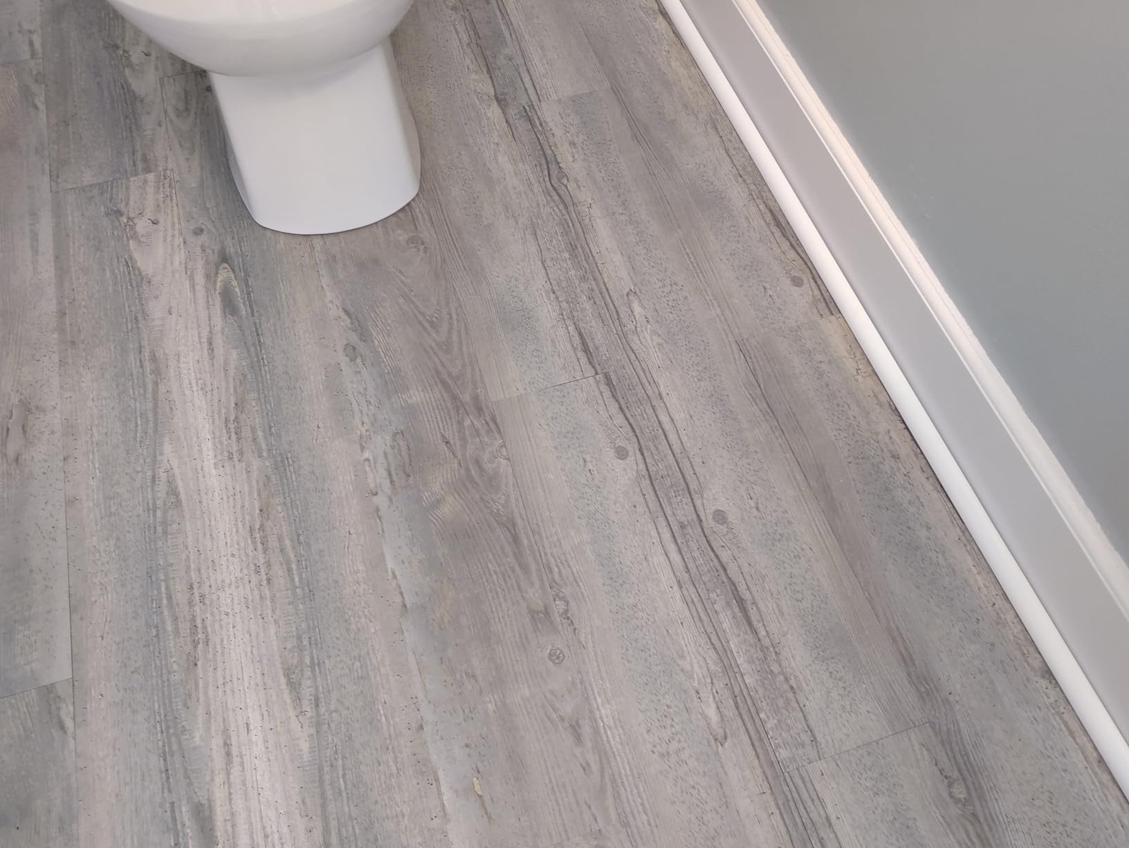 Waterproof Vinyl Plank Flooring, Peel and Stick Floor Tile | 37-Pack (54 Sq.Ft), 6