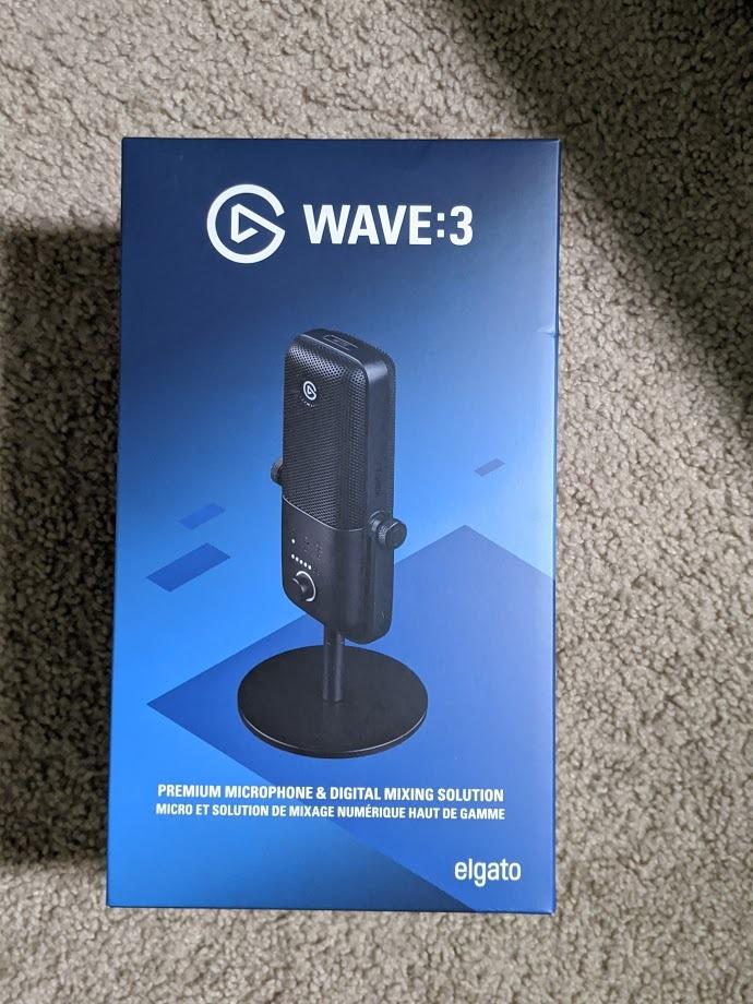 Elgato Wave:3 MK.2 USB Condenser Microphone, DSP Effects | Clipguard 2.0, Auto Gain, Onboard Voice Enhancer, Compressor, EQ, Multifunction Dial, USB-C customer photo 1