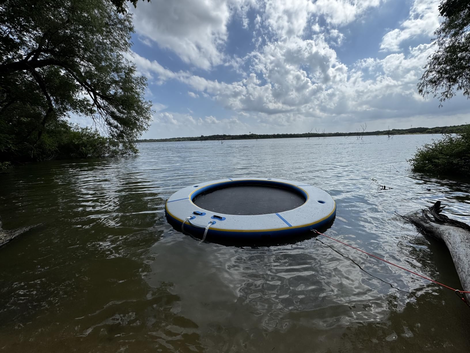 SPECRAFT 12FT Hexagon Inflatable Water Hammock for Adults | Floating Dock Platform with Mesh Center, Soft Ladder & Cup Holders, Heavy-Duty Raft for Lake, Beach & Pool Parties customer photo 1