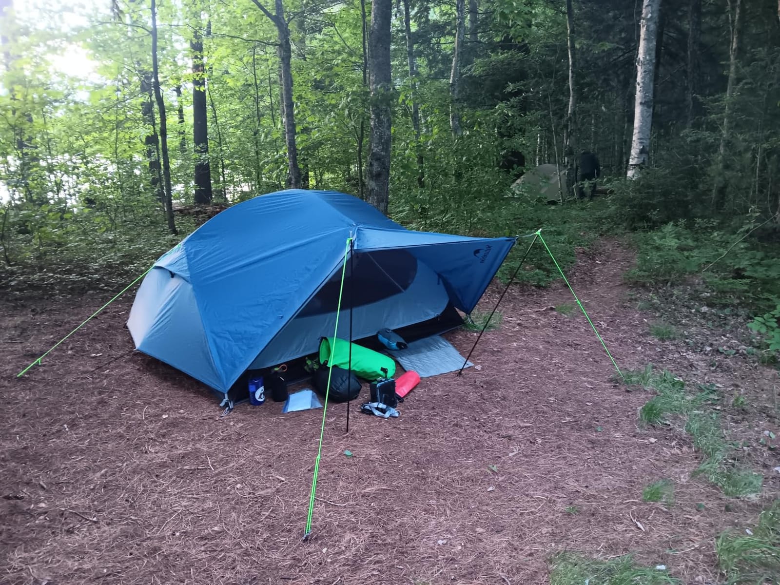 Naturehike Mongar Upgraded 1/2/3 Person Backpacking Tent, Waterproof Lightweight Camping Tent with Footprint customer photo 1