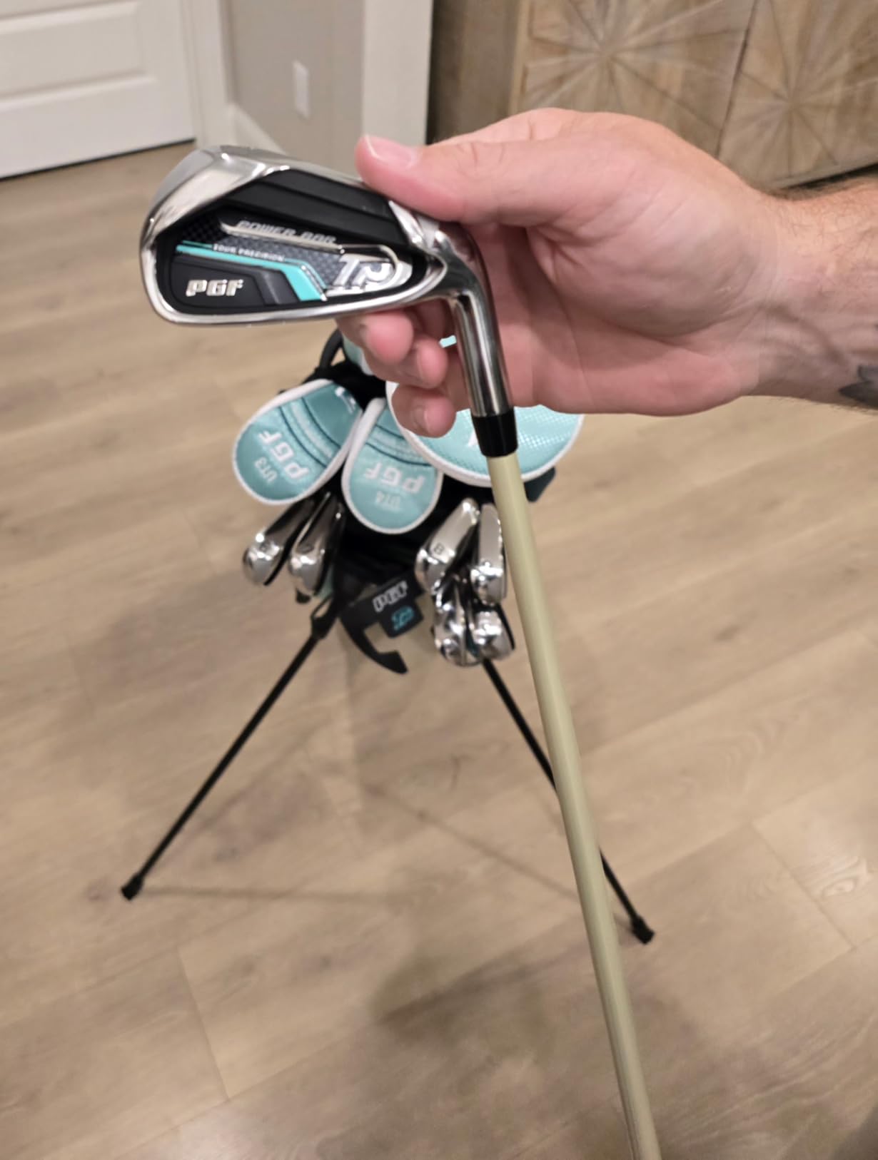 PGF Golf Gold TP Complete Golf Club Package Set for Men & Women [17-Pieces] [Flex: Regular] customer photo 1
