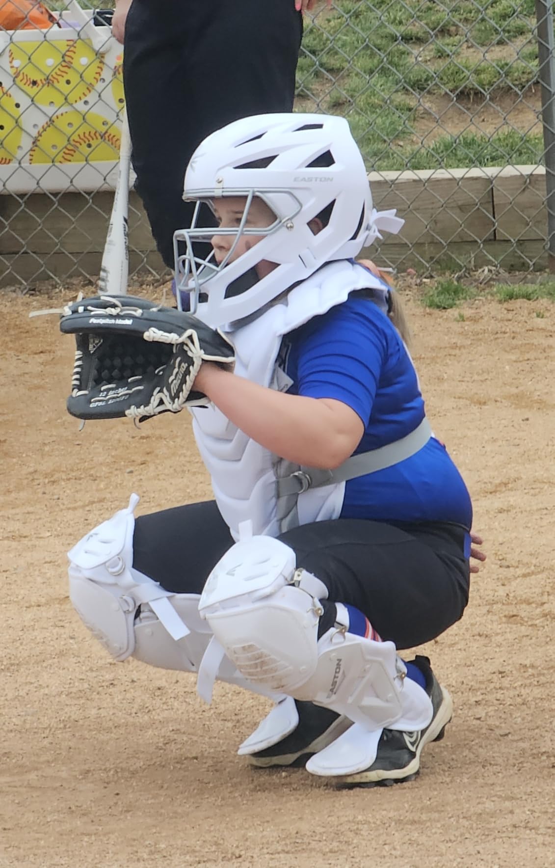 Easton Phenom Catcher's Leg Guards | NOCSAE Certified | Multi Sizes & Color customer photo 1