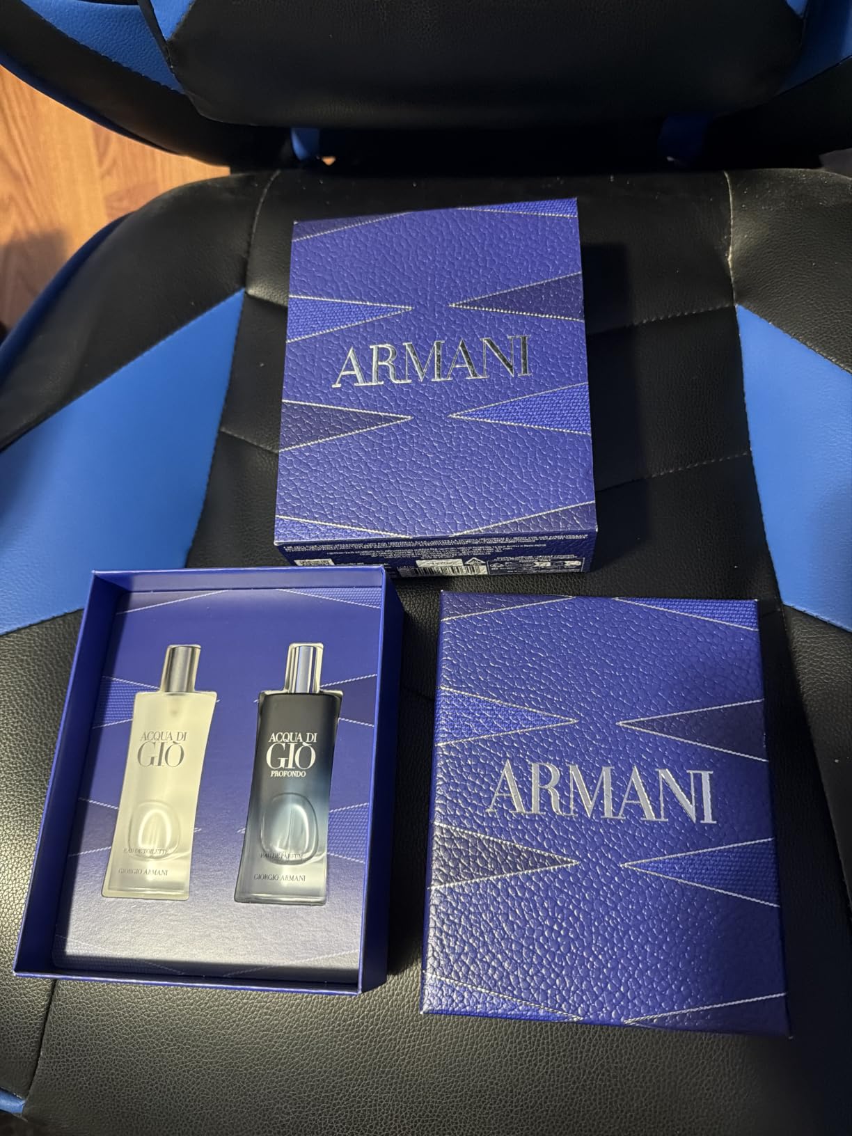 Armani Beauty Acqua di Giò Cologne for Men - Discovery Fragrance Set | 2-Piece Mini Sampling Set ($60 Value) - Acqua di Giò Eau de Toilette & Profondo - Men's Travel-Size Cologne Sprays customer photo 2