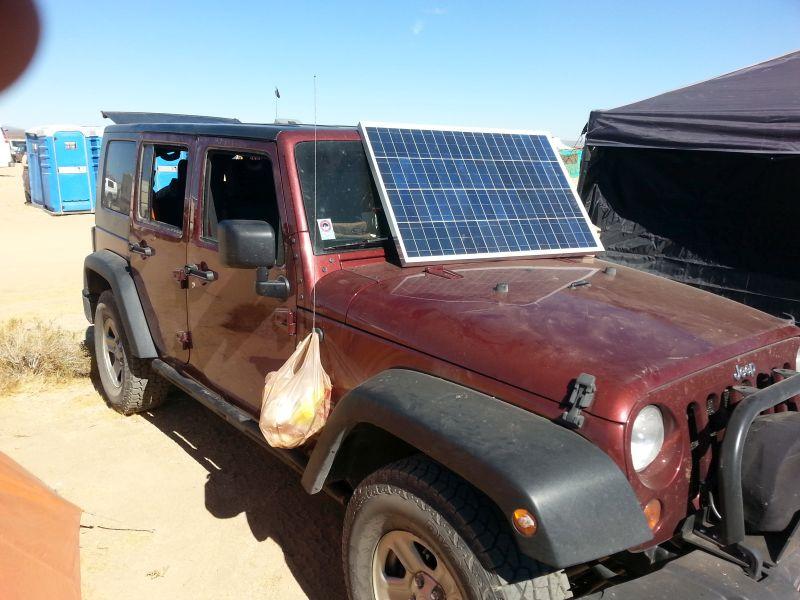 HQST 200W Portable Solar Panel, N-Type, 25% Efficiency, IP67 Waterproof | Only 11.82 lb, 3-in-1 Adapter Cable and Adjustable Kickstands for Power Stations, Camping, RV, Off-Grid & Emergency Backup customer photo 1
