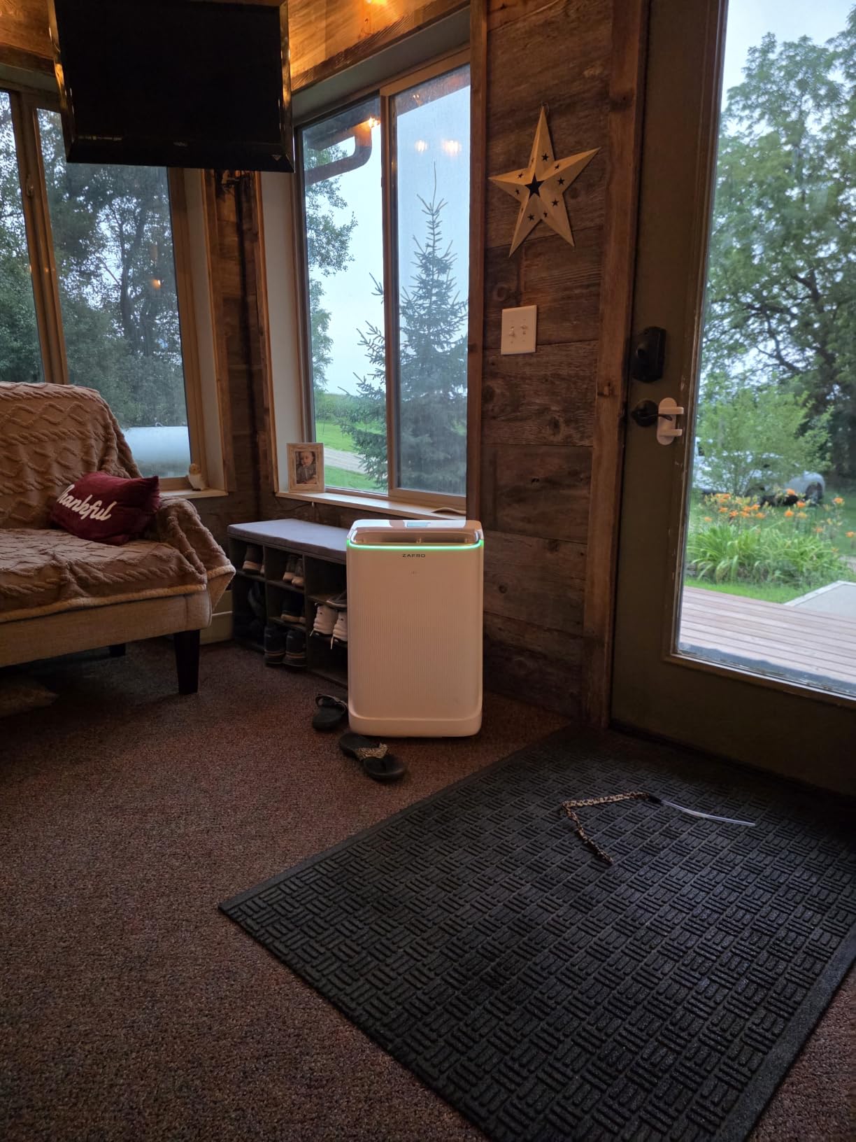 ZAFRO Smart Inverter Portable Air Conditioners, 16000 BTU (12000 BTU SACC) | Dual Hose Portable AC Unit with Energy Saving/Ultra Quiet(42dB)/Drainage-free Cooling/APP/Remote for Multi-Scenario Use customer photo 1