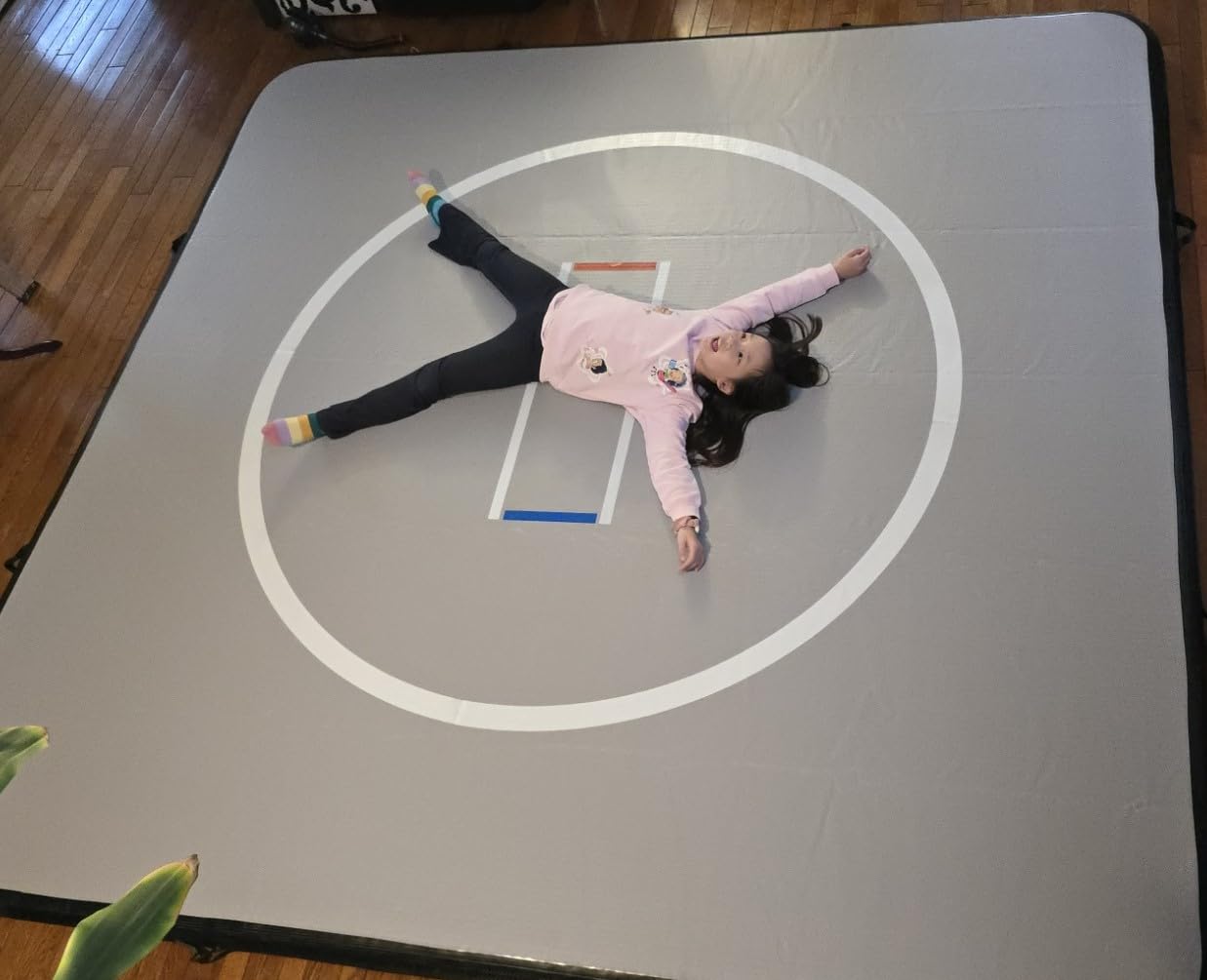 Wrestling Mat Inflatable 8x8/ 10x10 FT Flodable Jiu Jitsu Mats Portable 4