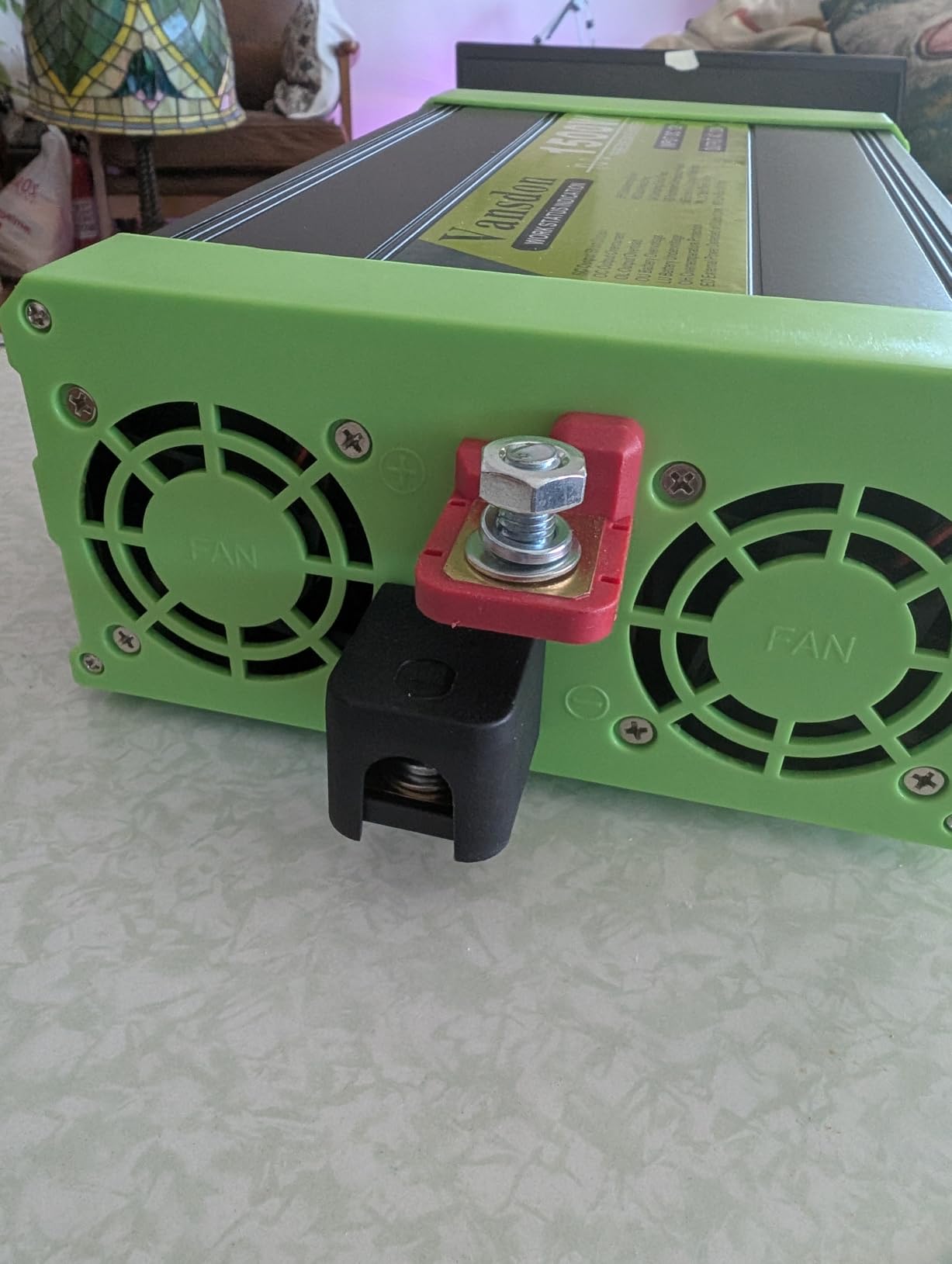 Vansdon 3000W Pure Sine Wave Inverter 12V DC to 120V AC Power Inverters for RV,Truck, Solar, Home, Off-Grid, Car with LCD Display, 3 AC Outlet, 30W USB-C, 5V 2.1A USB,Remote Control, Surge 6000W customer photo 1