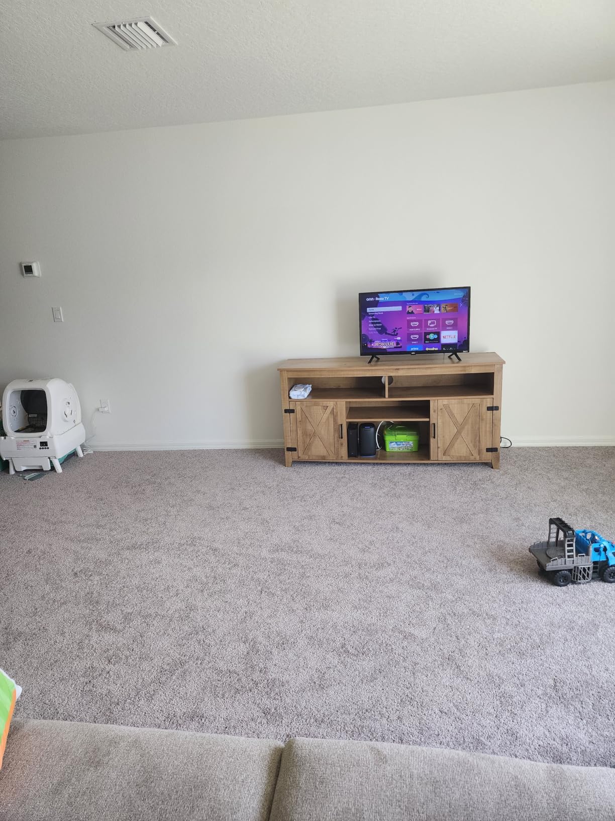 Automatic Cat Litter Box Self Cleaning - App Control, Cat Toilet Records, Suitable for Big Cats, Medium Cats, Kittens and Multi-Cat Families, Anti-Pinch, Low Noise【Assembly Required】- White customer photo 2