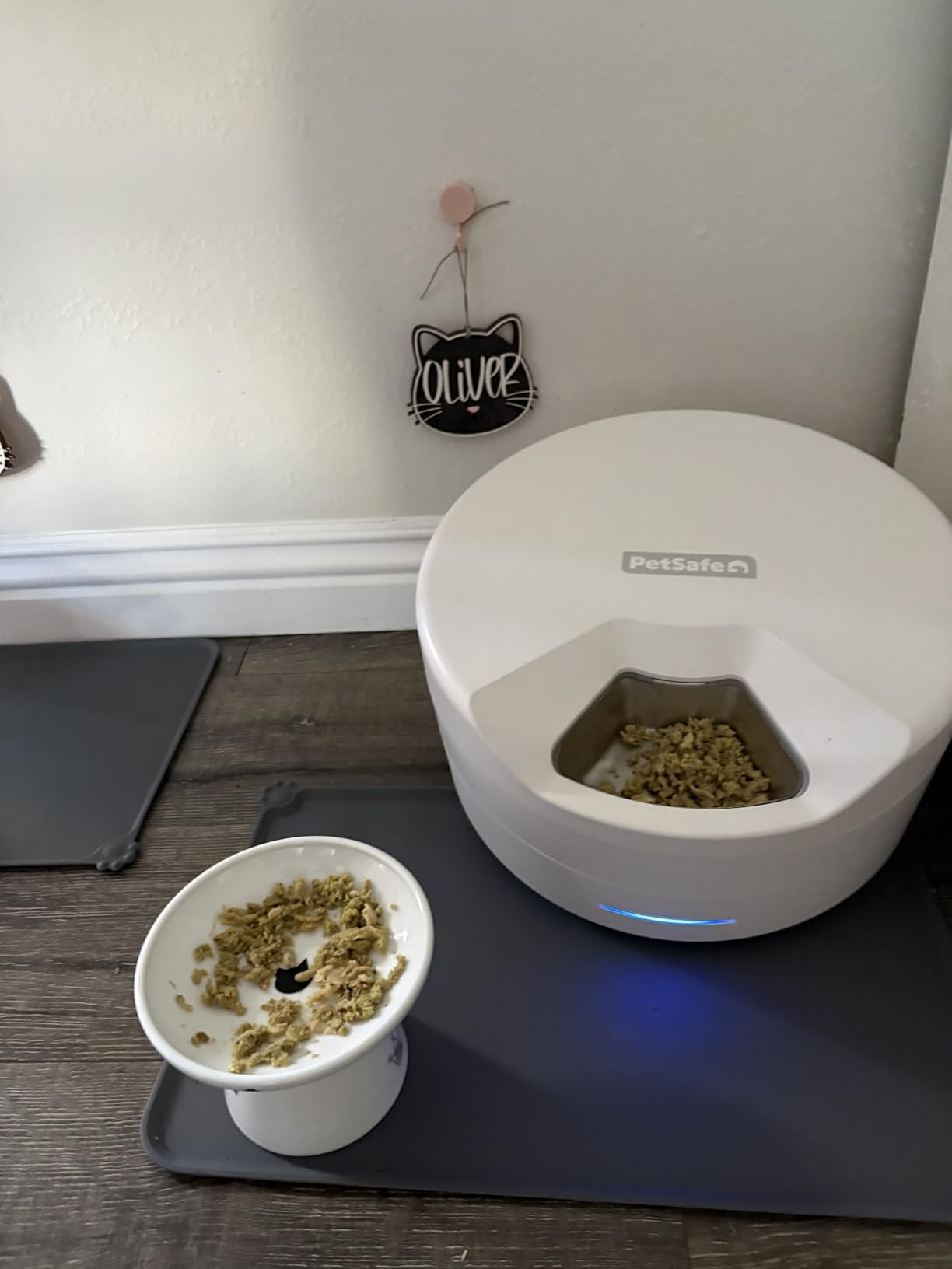 PetSafe FreshFeed Refrigerated Automatic Wet Food Feeder, 6 Meals, White | 40F Dual Semiconductor Cooling, Keeps Wet Food Fresh, Automatic 6-Meal Rotating Tray, App-Controlled Scheduling customer photo 1