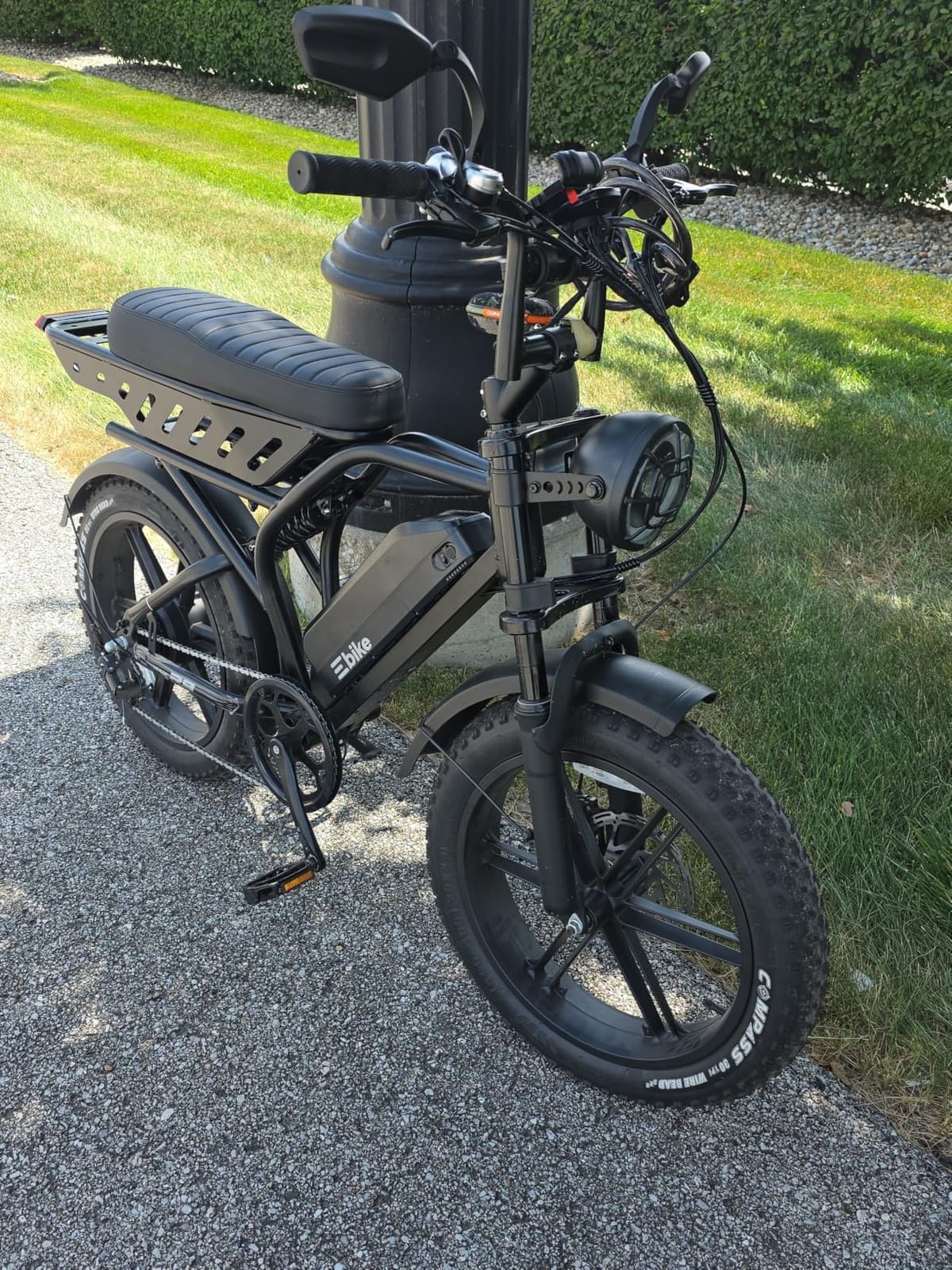 Electric Bike for Adults, 48V15Ah Removable Battery Retro Ebike, Suspension | Peak 1500W Motor, 20