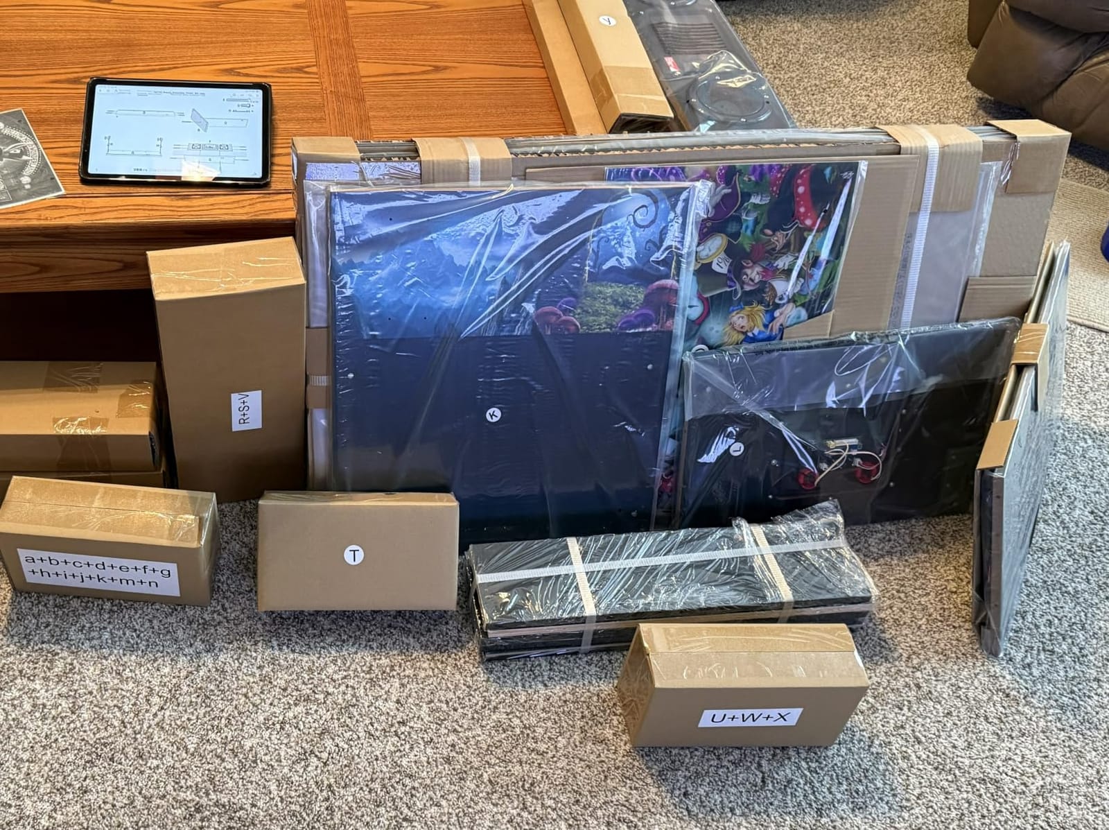 Alice Goes to Wonderland Pinball with LED Lighting | Home Pinball Machine with Real Flippers, Bumpers, Ramps & Multiball, Wi-Fi High Scores, Custom Art, Compact Arcade Cabinet customer photo 2